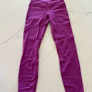 Lululemon Athletica Women's Vibrant Magenta Leggings